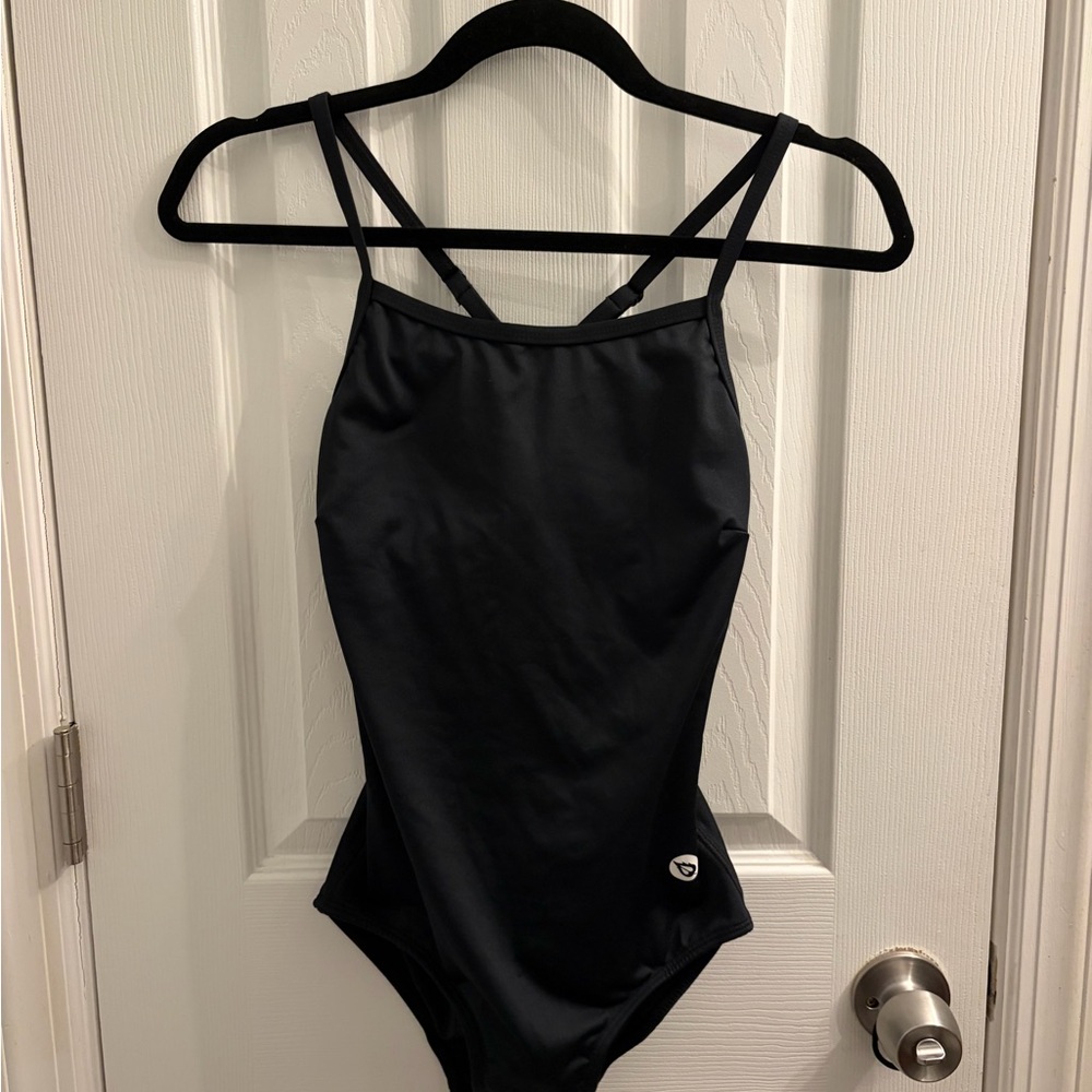 Baleaf Women's Sleek Black One-Piece Swimsuit - Picture 3 of 11